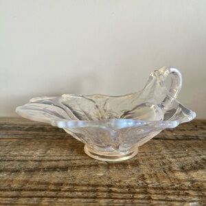 Vintage Fenton candy dish opalescent glass